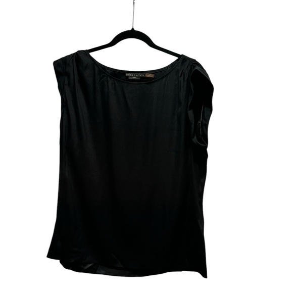 “Alice & Olivia Basic” Collection Size Large Silk Top - Picture 5 of 5